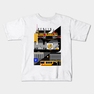 Berlin at Night Kids T-Shirt